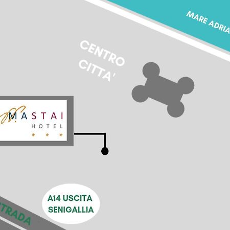 Hotel Mastai セニガッリア エクステリア 写真